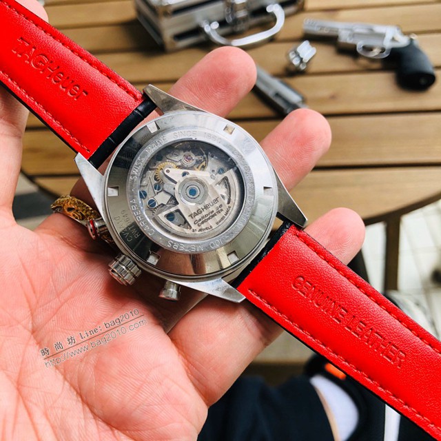泰格豪雅TAG Heuer卡萊拉系列CV2A10.BA0796腕表男士手錶  gjs2208